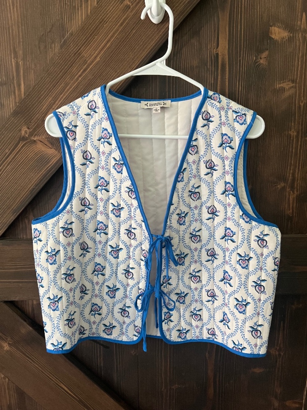 Nanette Nanette Lepore Floral Tie-Front Vest | NWT | Size Medium
